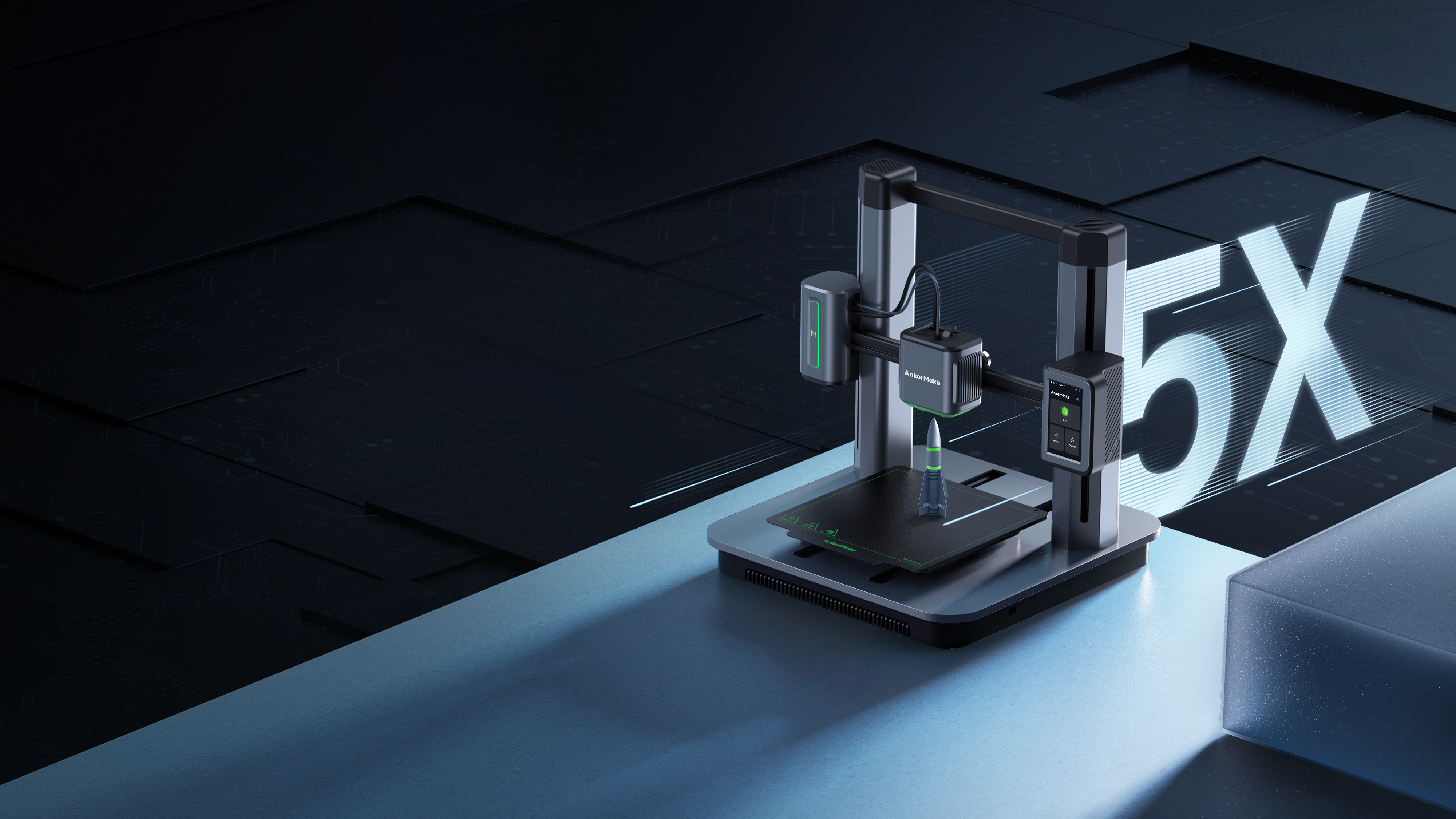 TKSE Stampante 3D piattaforma di stampa 3D, kit stampante 3D