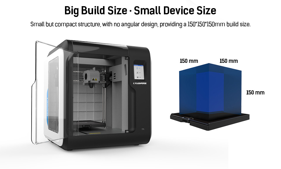 Flashforge Adventurer 3 3D Printer - ETL Certified – Digitmakers.ca